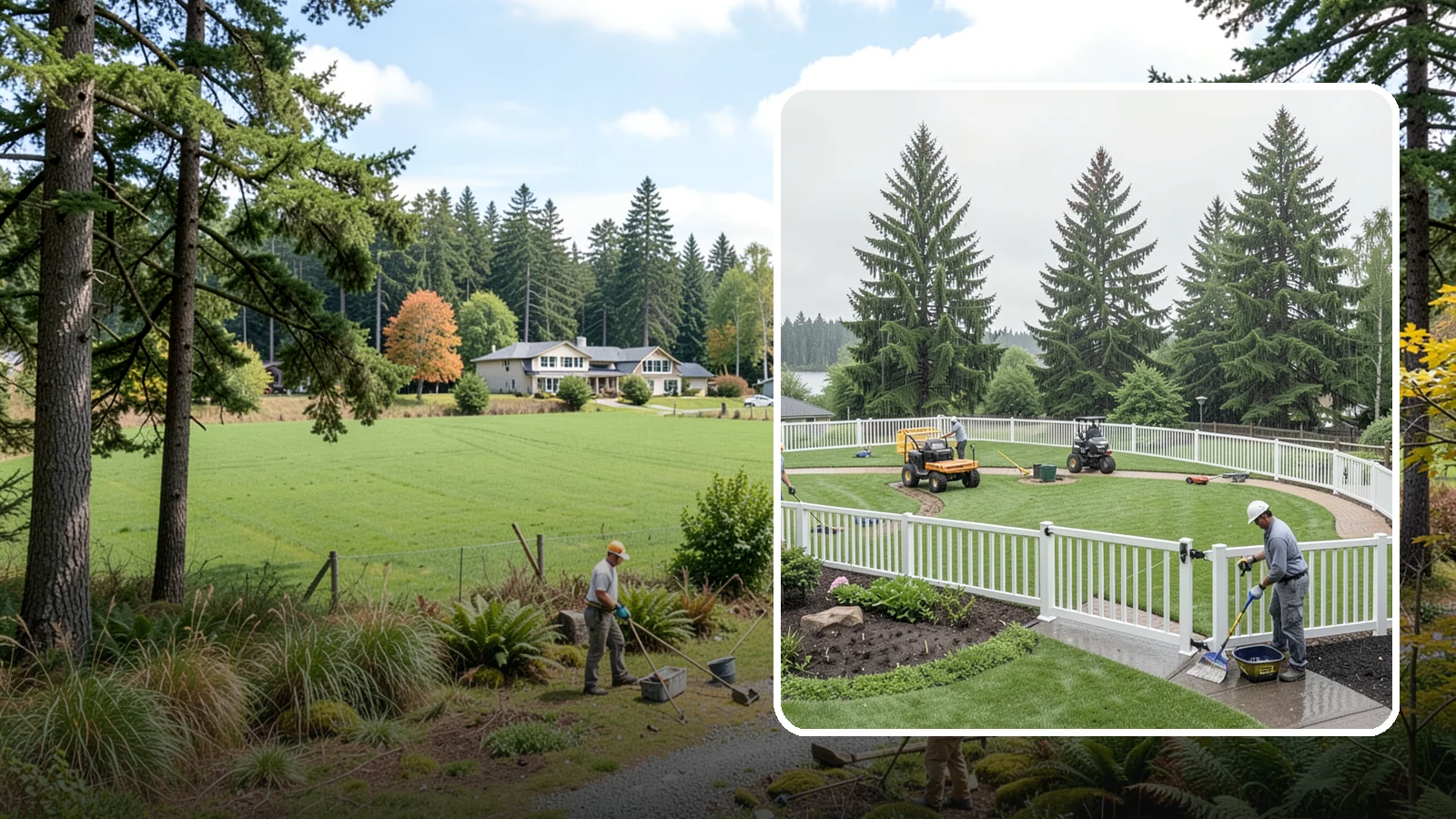 Vinyl Fence Installation in Lyman, Skagit County, WA - We install low-maintenance vinyl fencing that shrugs off Northwest rain, moss, and moisture without rotting or peeling.