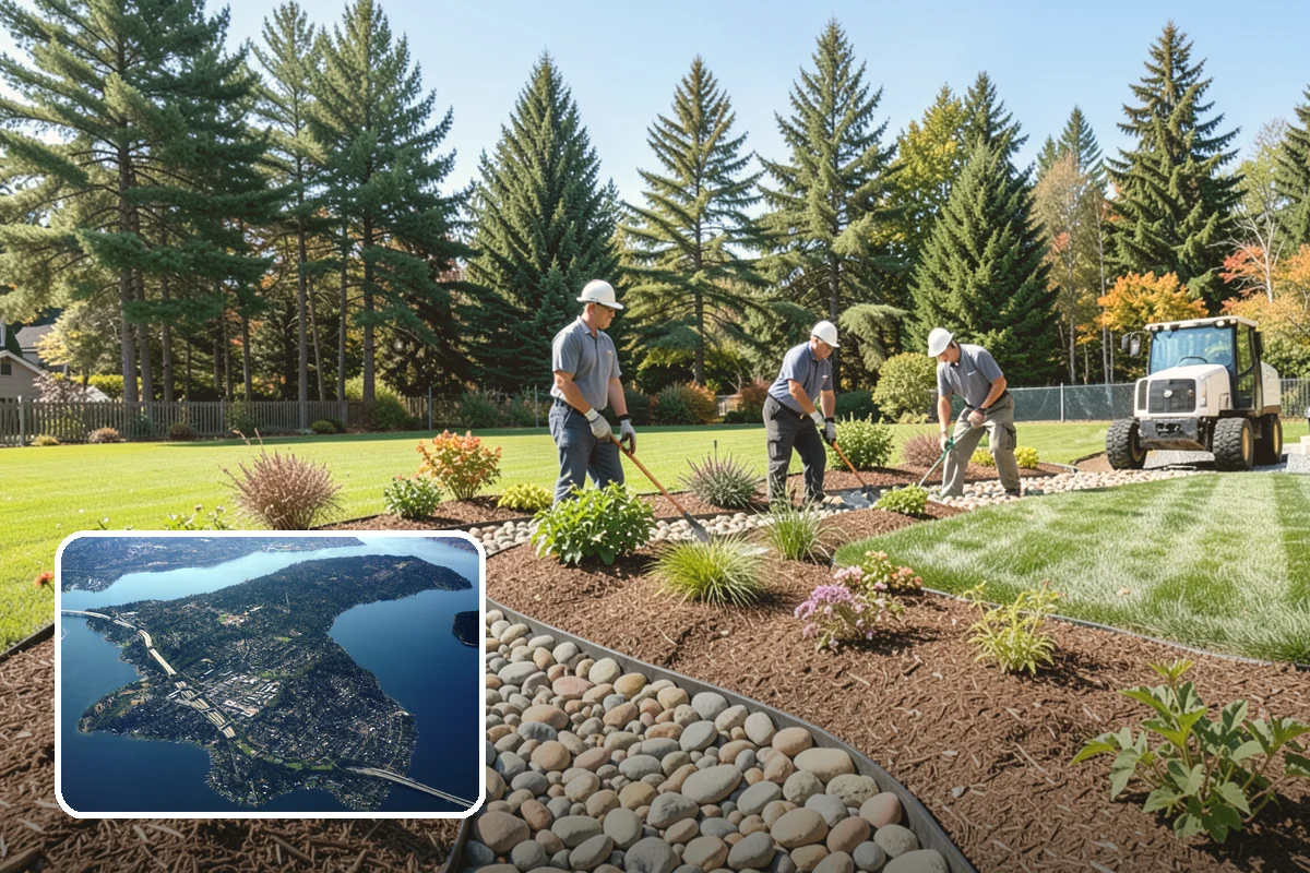Vinyl Fence Installation in Mercer Island, King County, WA - Eliminates painting, staining, and rot common with wood