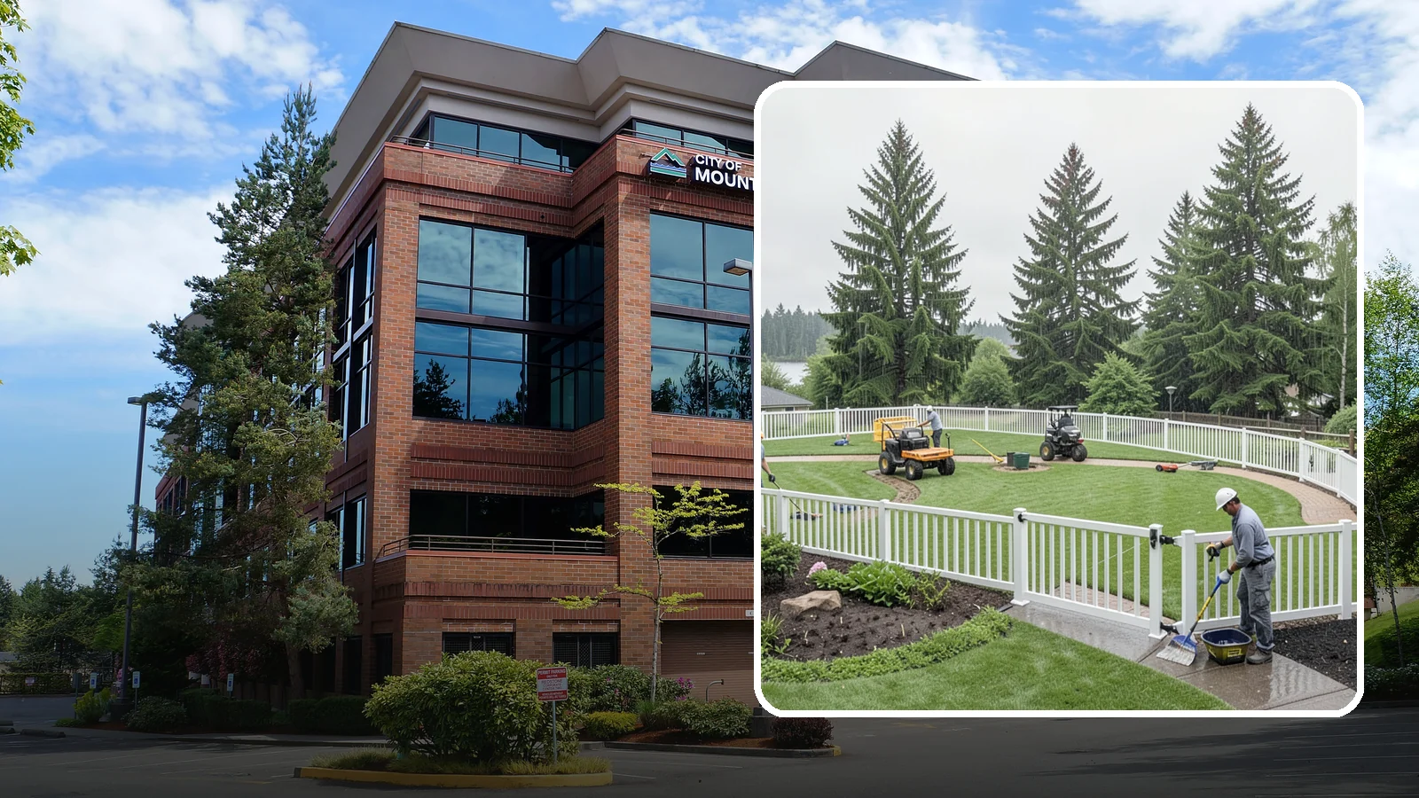 Vinyl Fence Installation in Mountlake Terrace, Snohomish County, WA - We install low-maintenance vinyl fencing that shrugs off Northwest rain, moss, and moisture without rotting or peeling.