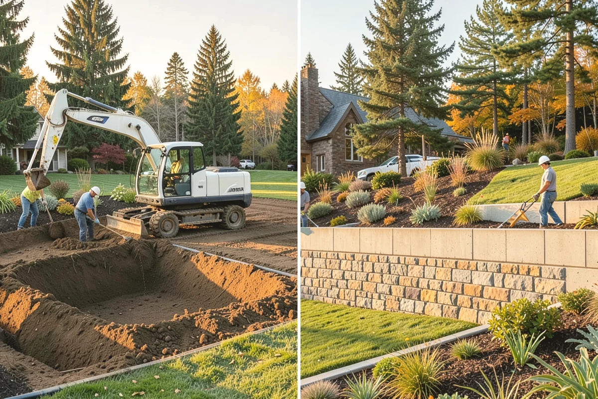Vinyl Fence Installation in Mukilteo, Snohomish County, WA - Confirm layout, style, and grade with a site walk