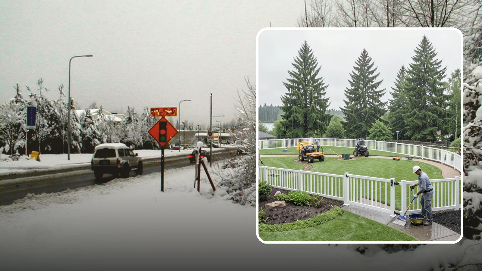 Vinyl Fence Installation in Newcastle, King County, WA - We install low-maintenance vinyl fencing that shrugs off Northwest rain, moss, and moisture without rotting or peeling.
