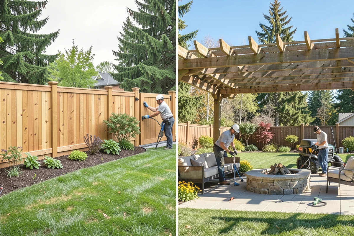 Vinyl Fence Installation in Oak Harbor, Island County, WA - Confirm layout, style, and grade with a site walk