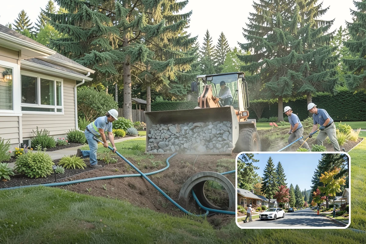 Vinyl Fence Installation in Orting, Pierce County, WA - Eliminates painting, staining, and rot common with wood