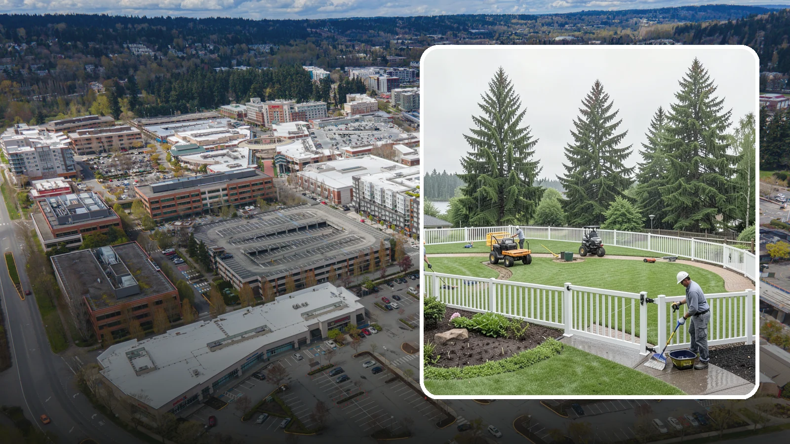 Vinyl Fence Installation in Redmond, King County, WA - We install low-maintenance vinyl fencing that shrugs off Northwest rain, moss, and moisture without rotting or peeling.