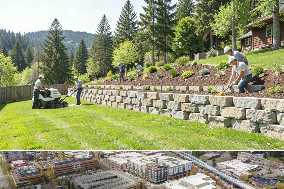 Vinyl Fence Installation in Redmond, King County, WA - Vinyl can be installed year-round, though we prefer milder, drier stretches so post footings cure fully before backfill.