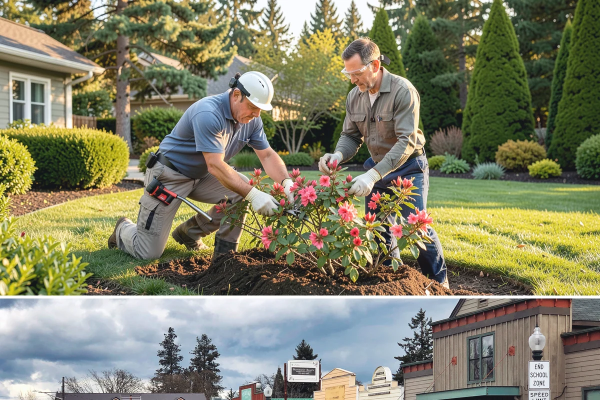 Vinyl Fence Installation in Roy, Pierce County, WA - Vinyl can be installed year-round, though we prefer milder, drier stretches so post footings cure fully before backfill.