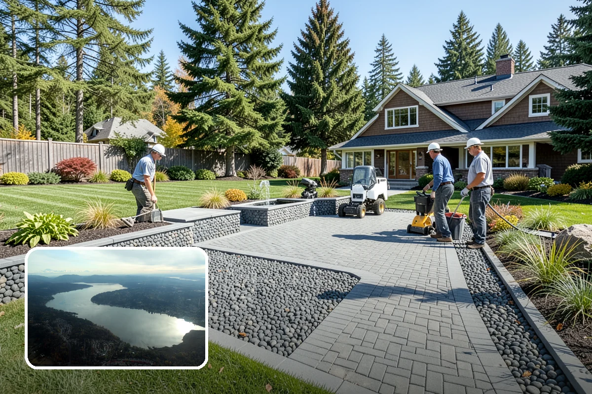Vinyl Fence Installation in Sammamish, King County, WA - Eliminates painting, staining, and rot common with wood