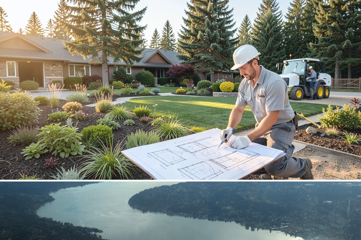 Vinyl Fence Installation in Sammamish, King County, WA - Vinyl can be installed year-round, though we prefer milder, drier stretches so post footings cure fully before backfill.