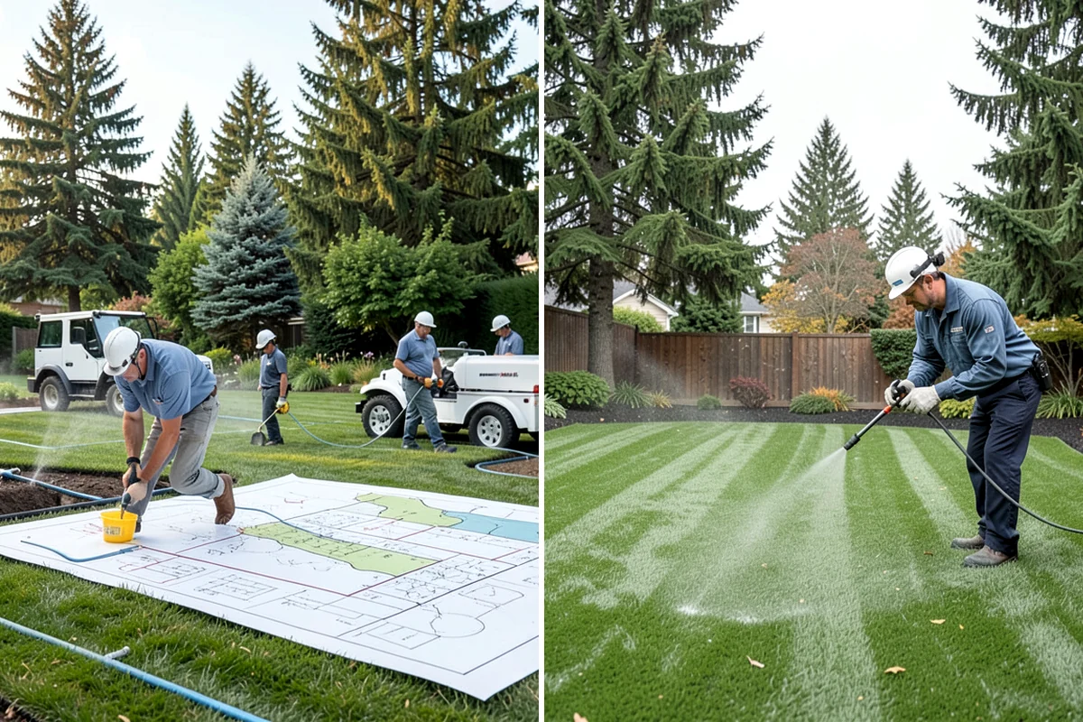 Vinyl Fence Installation in SeaTac, King County, WA - Confirm layout, style, and grade with a site walk