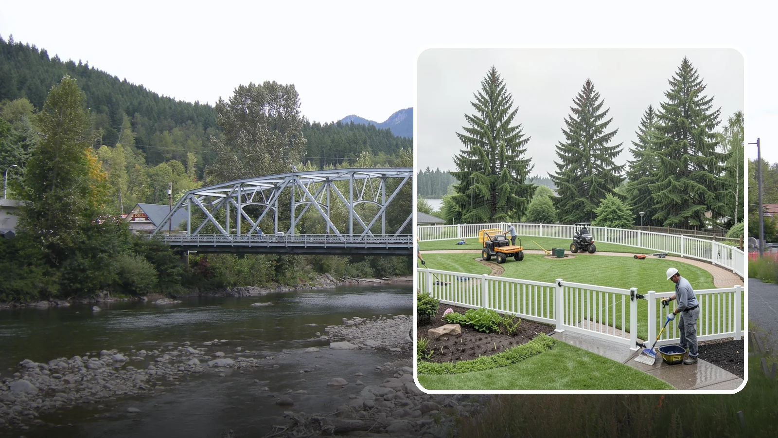Vinyl Fence Installation in Skykomish, King County, WA - We install low-maintenance vinyl fencing that shrugs off Northwest rain, moss, and moisture without rotting or peeling.