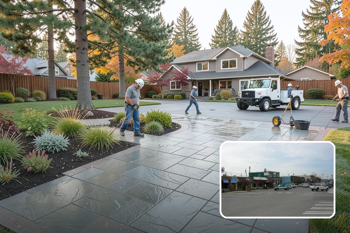Vinyl Fence Installation in Stanwood, Snohomish County, WA - Eliminates painting, staining, and rot common with wood