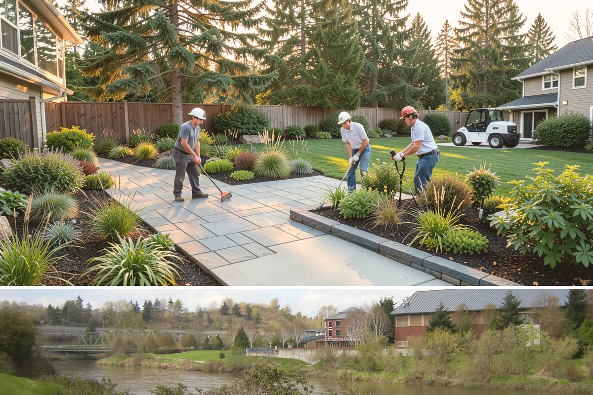 Vinyl Fence Installation in Tukwila, King County, WA - Vinyl can be installed year-round, though we prefer milder, drier stretches so post footings cure fully before backfill.