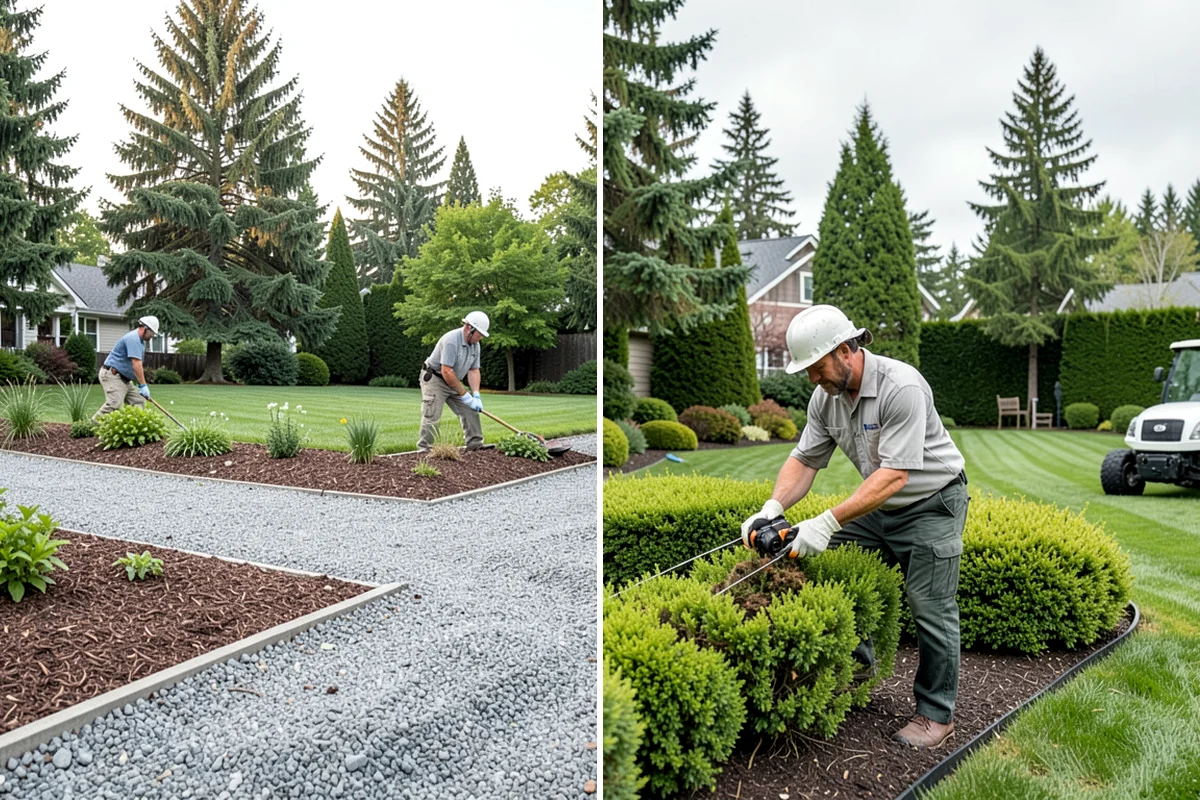 Walkway Installation in Arlington, Snohomish County, WA - Lay out the path and width