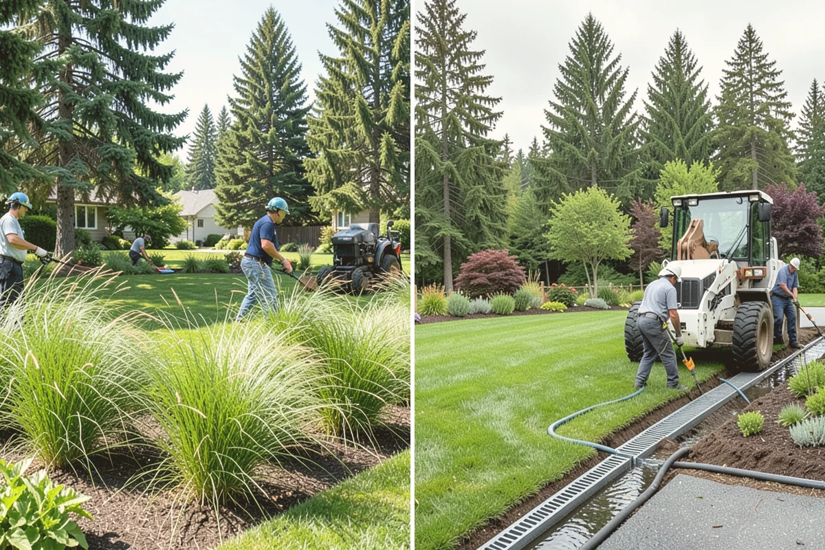 Walkway Installation in Bellevue, King County, WA - Lay out the path and width