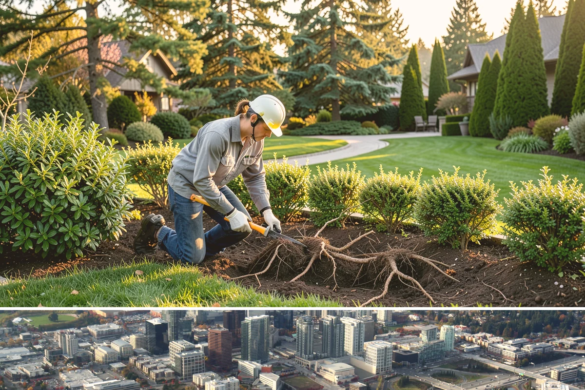 Walkway Installation in Bellevue, King County, WA - Best installed spring through fall.