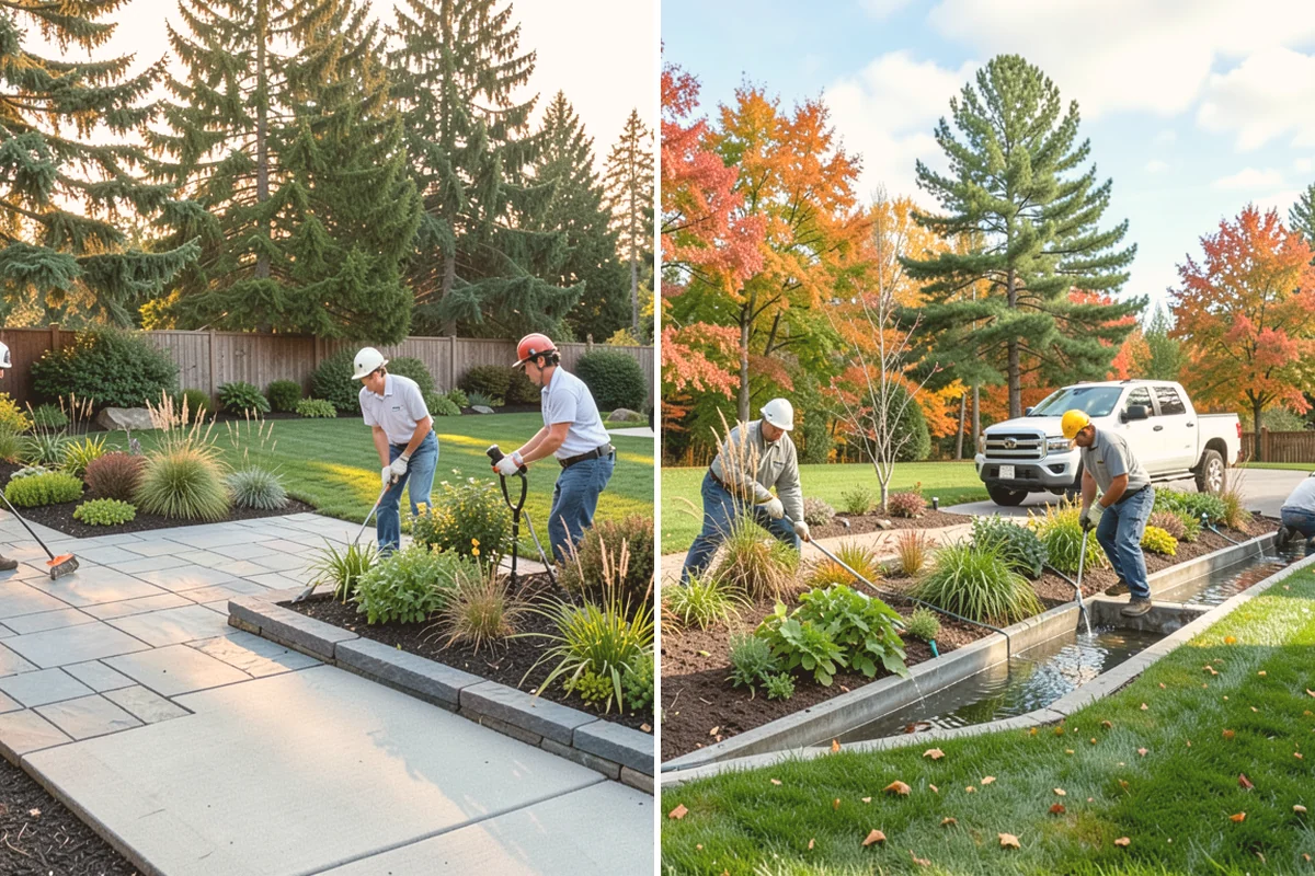 Walkway Installation in Brier, Snohomish County, WA - Lay out the path and width