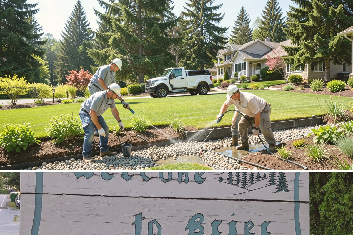 Walkway Installation in Brier, Snohomish County, WA - Best installed spring through fall.
