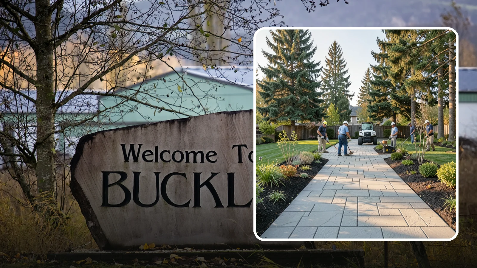 Walkway Installation in Buckley, Pierce County, WA - Durable paver and stone walkways that connect your spaces with safe, attractive, low-maintenance paths.