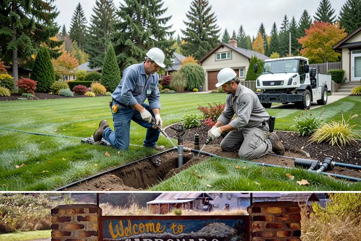Walkway Installation in Carbonado, Pierce County, WA - Best installed spring through fall.