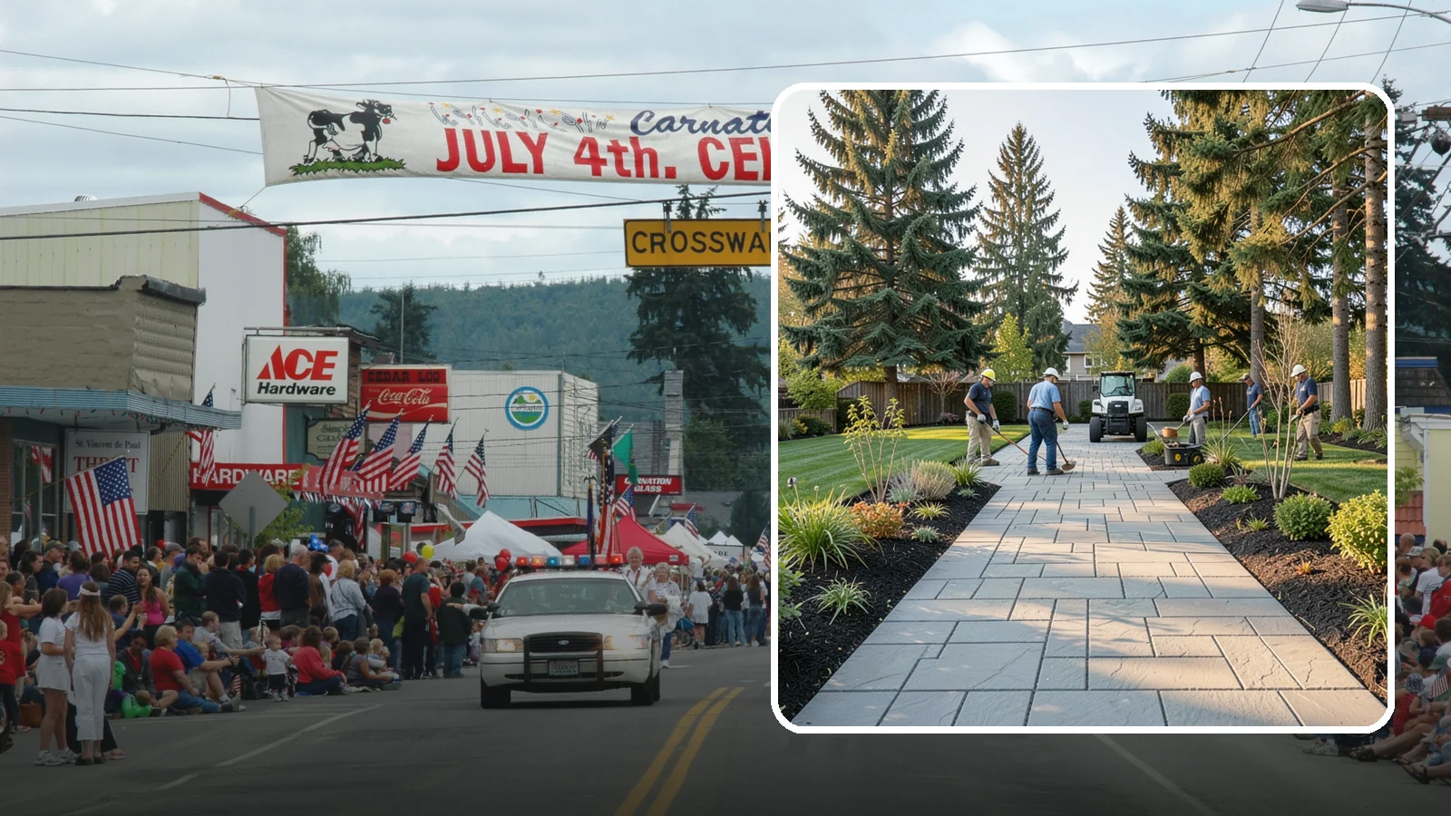 Walkway Installation in Carnation, King County, WA - Durable paver and stone walkways that connect your spaces with safe, attractive, low-maintenance paths.