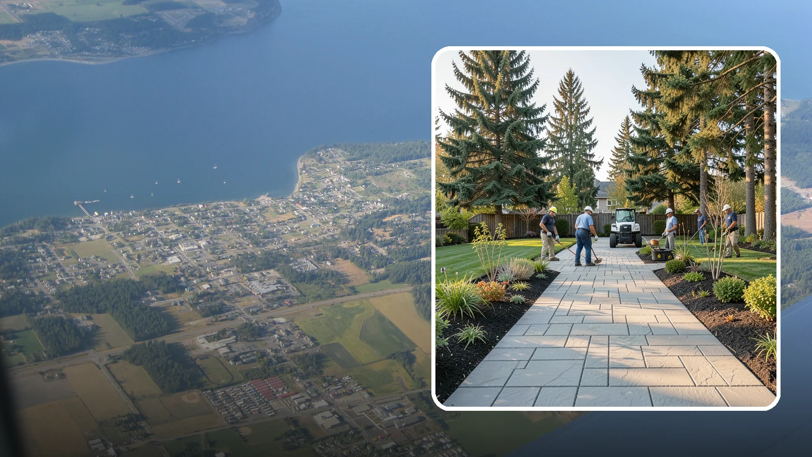 Walkway Installation in Coupeville, Island County, WA - Durable paver and stone walkways that connect your spaces with safe, attractive, low-maintenance paths.