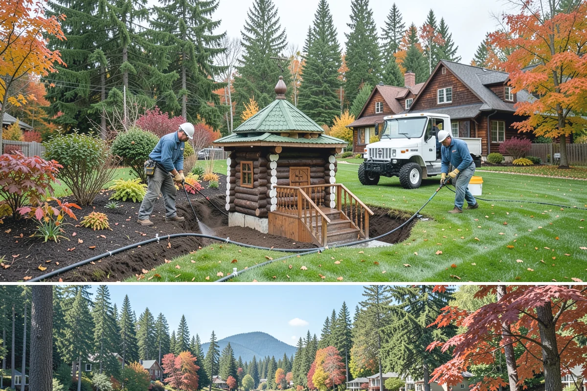 Walkway Installation in Covington, King County, WA - Best installed spring through fall.
