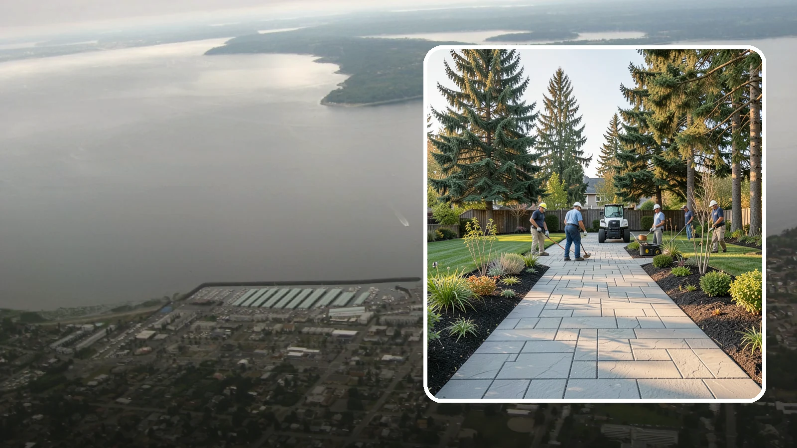 Walkway Installation in Des Moines, King County, WA - Durable paver and stone walkways that connect your spaces with safe, attractive, low-maintenance paths.