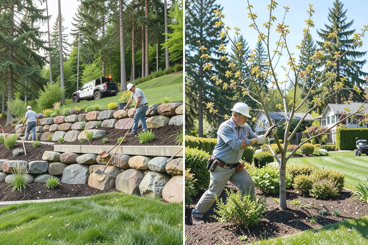 Walkway Installation in Des Moines, King County, WA - Lay out the path and width