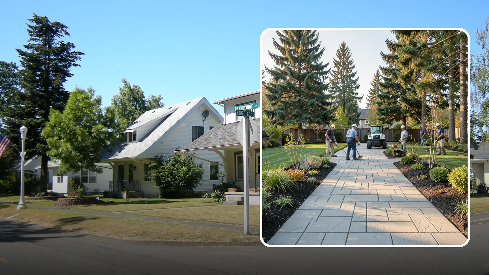 Walkway Installation in DuPont, Pierce County, WA - Durable paver and stone walkways that connect your spaces with safe, attractive, low-maintenance paths.