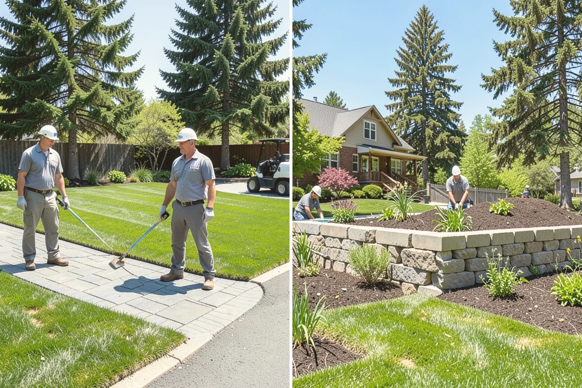 Walkway Installation in Edmonds, Snohomish County, WA - Lay out the path and width