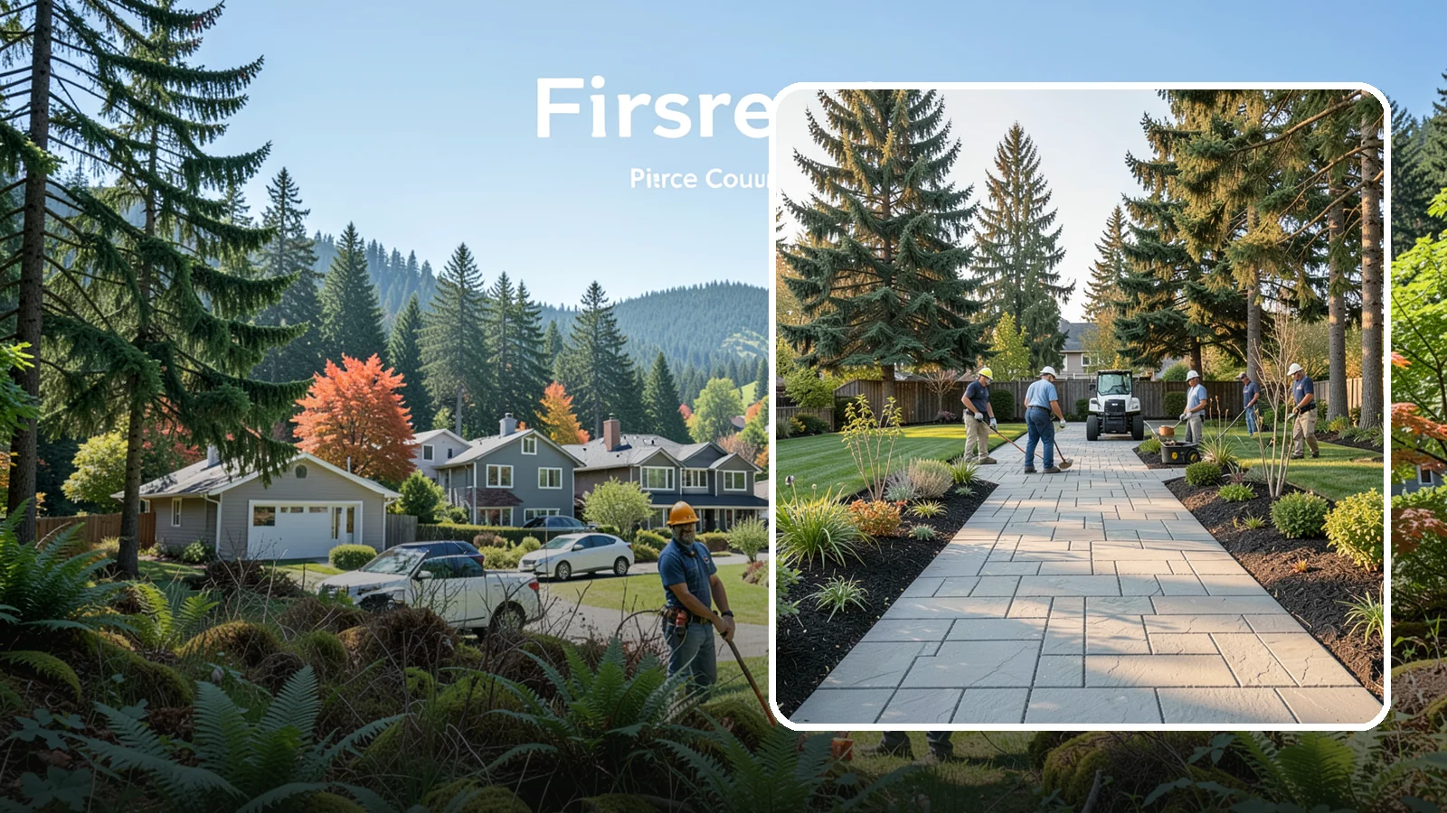 Walkway Installation in Fircrest, Pierce County, WA - Durable paver and stone walkways that connect your spaces with safe, attractive, low-maintenance paths.