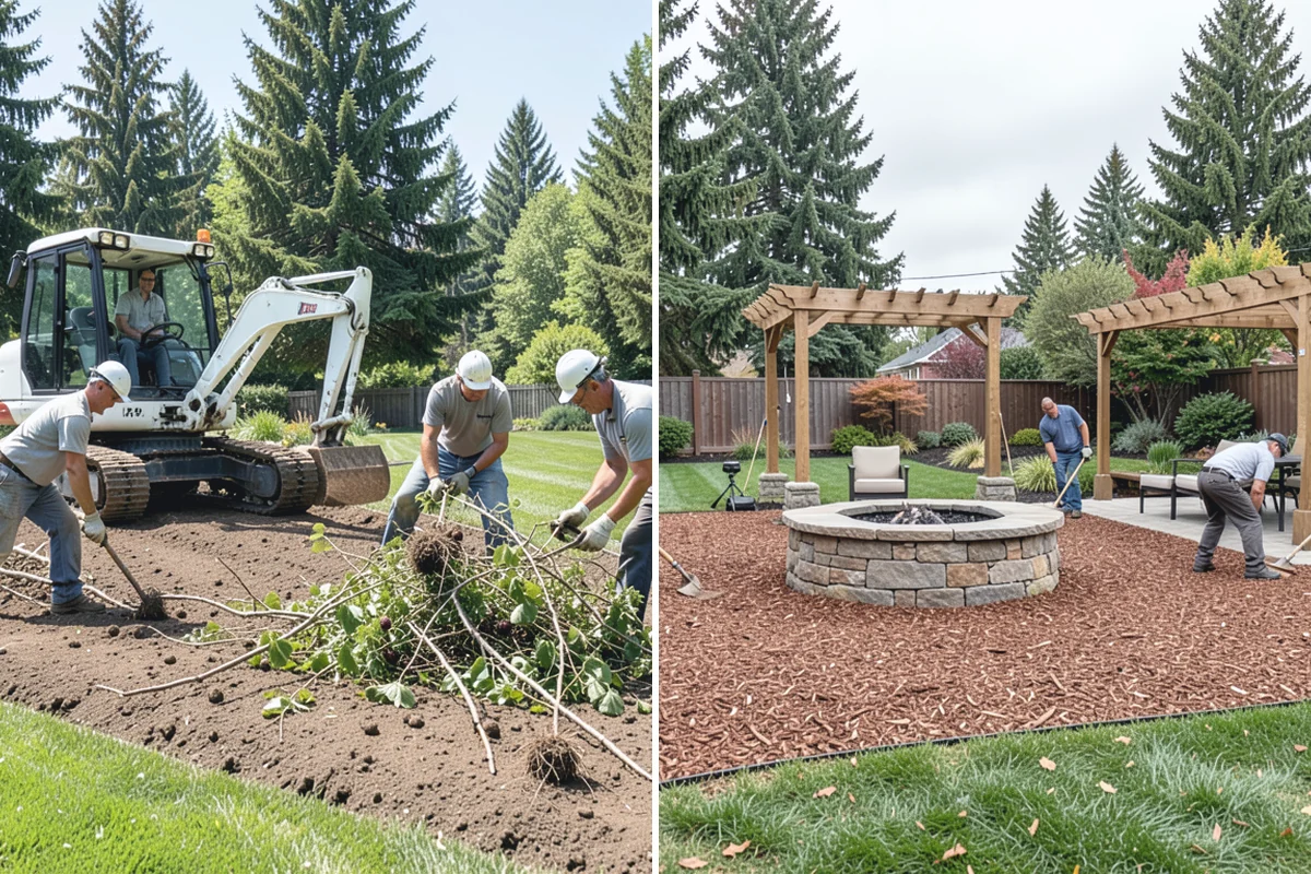 Walkway Installation in Granite Falls, Snohomish County, WA - Lay out the path and width