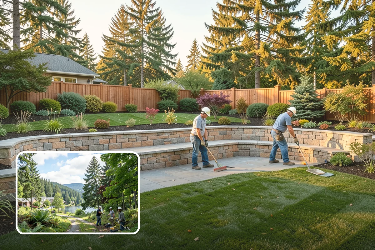 Walkway Installation in Lake Forest Park, King County, WA - Safe, comfortable paths between spaces
