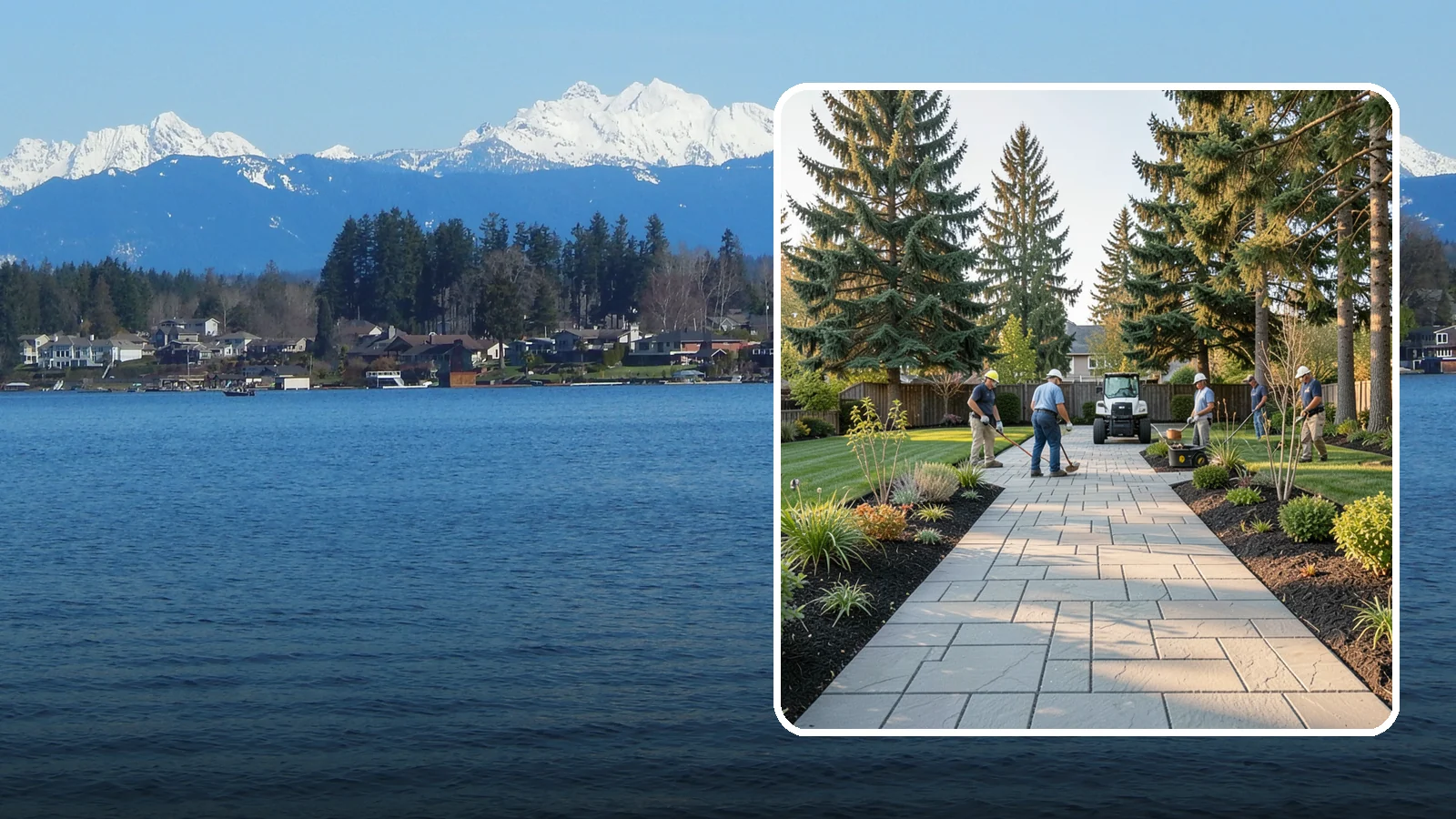 Walkway Installation in Lake Stevens, Snohomish County, WA - Durable paver and stone walkways that connect your spaces with safe, attractive, low-maintenance paths.