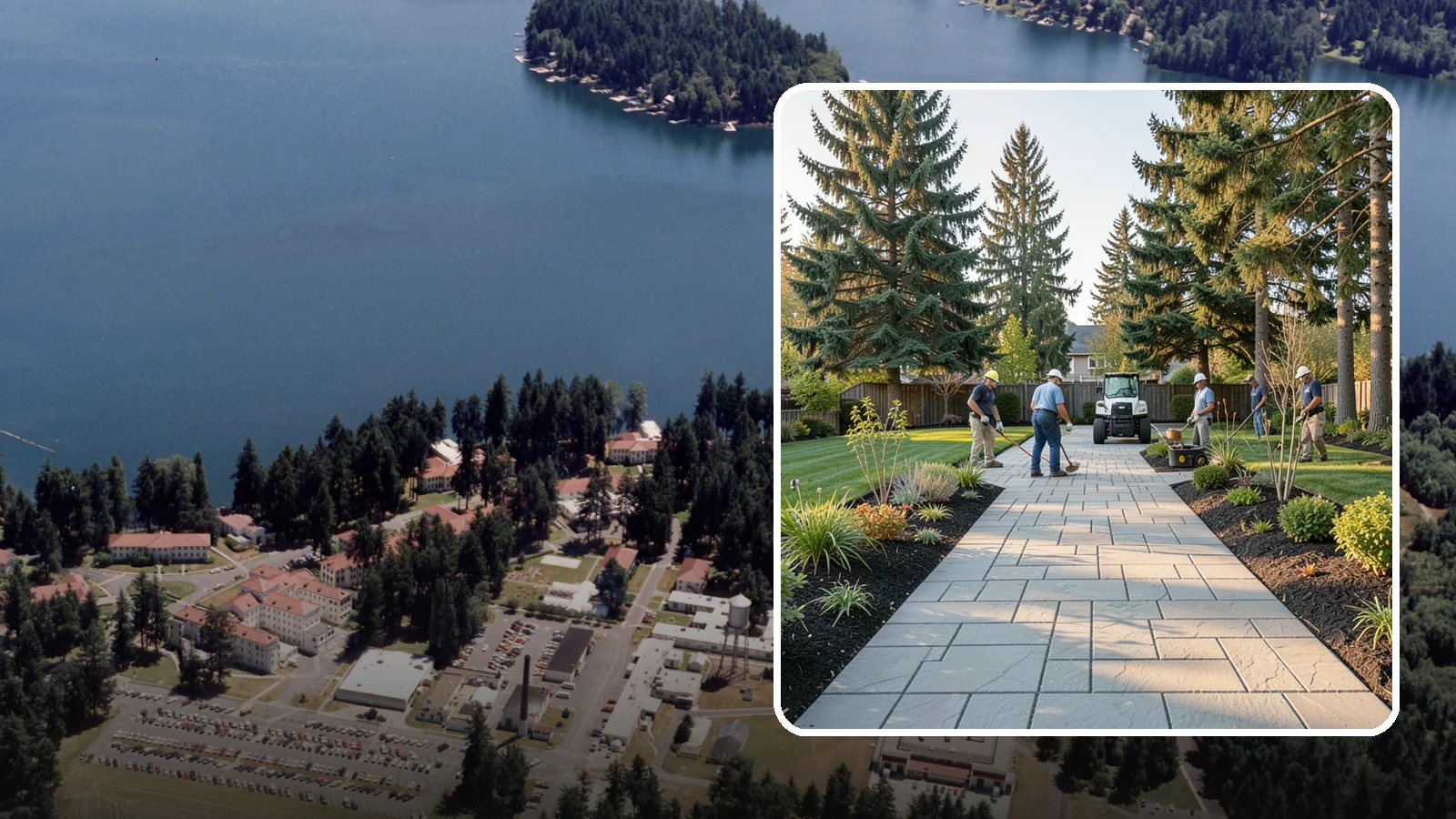 Walkway Installation in Lakewood, Pierce County, WA - Durable paver and stone walkways that connect your spaces with safe, attractive, low-maintenance paths.