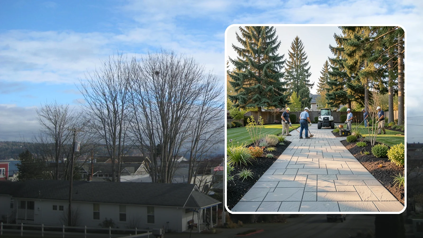 Walkway Installation in Langley, Island County, WA - Durable paver and stone walkways that connect your spaces with safe, attractive, low-maintenance paths.