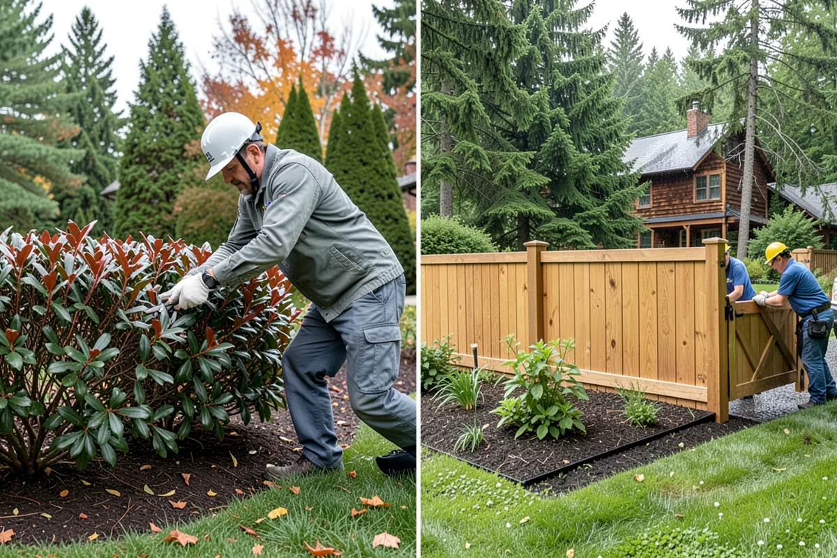 Walkway Installation in Lyman, Skagit County, WA - Lay out the path and width