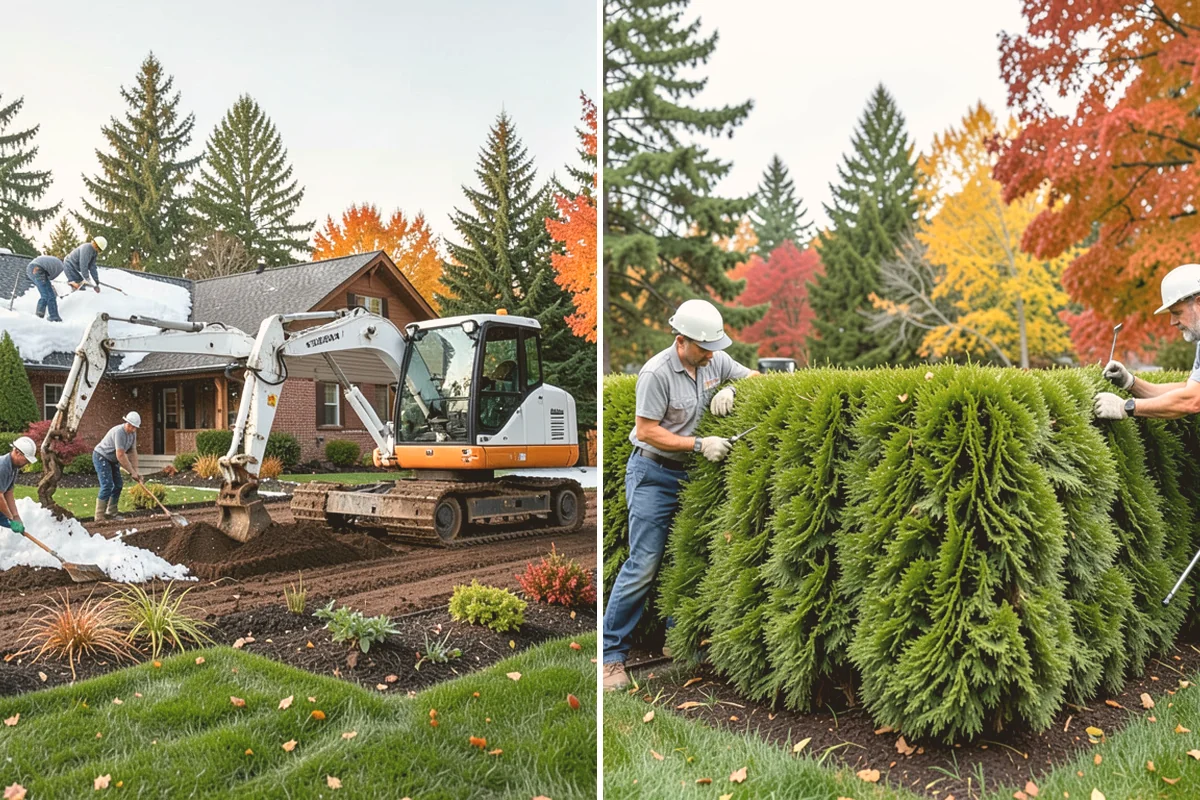 Walkway Installation in Lynnwood, Snohomish County, WA - Lay out the path and width