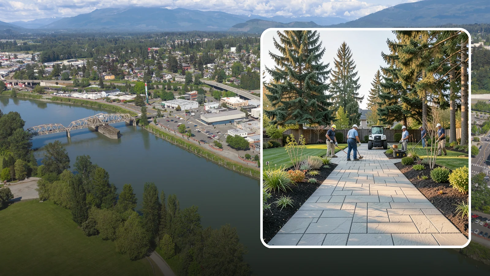 Walkway Installation in Mount Vernon, Skagit County, WA - Durable paver and stone walkways that connect your spaces with safe, attractive, low-maintenance paths.