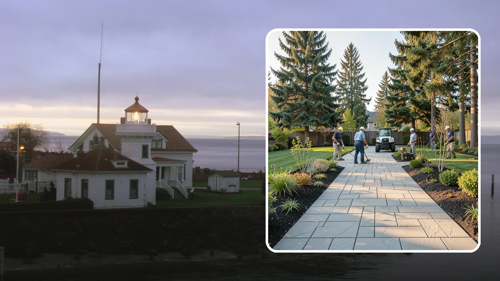 Walkway Installation in Mukilteo, Snohomish County, WA - Durable paver and stone walkways that connect your spaces with safe, attractive, low-maintenance paths.