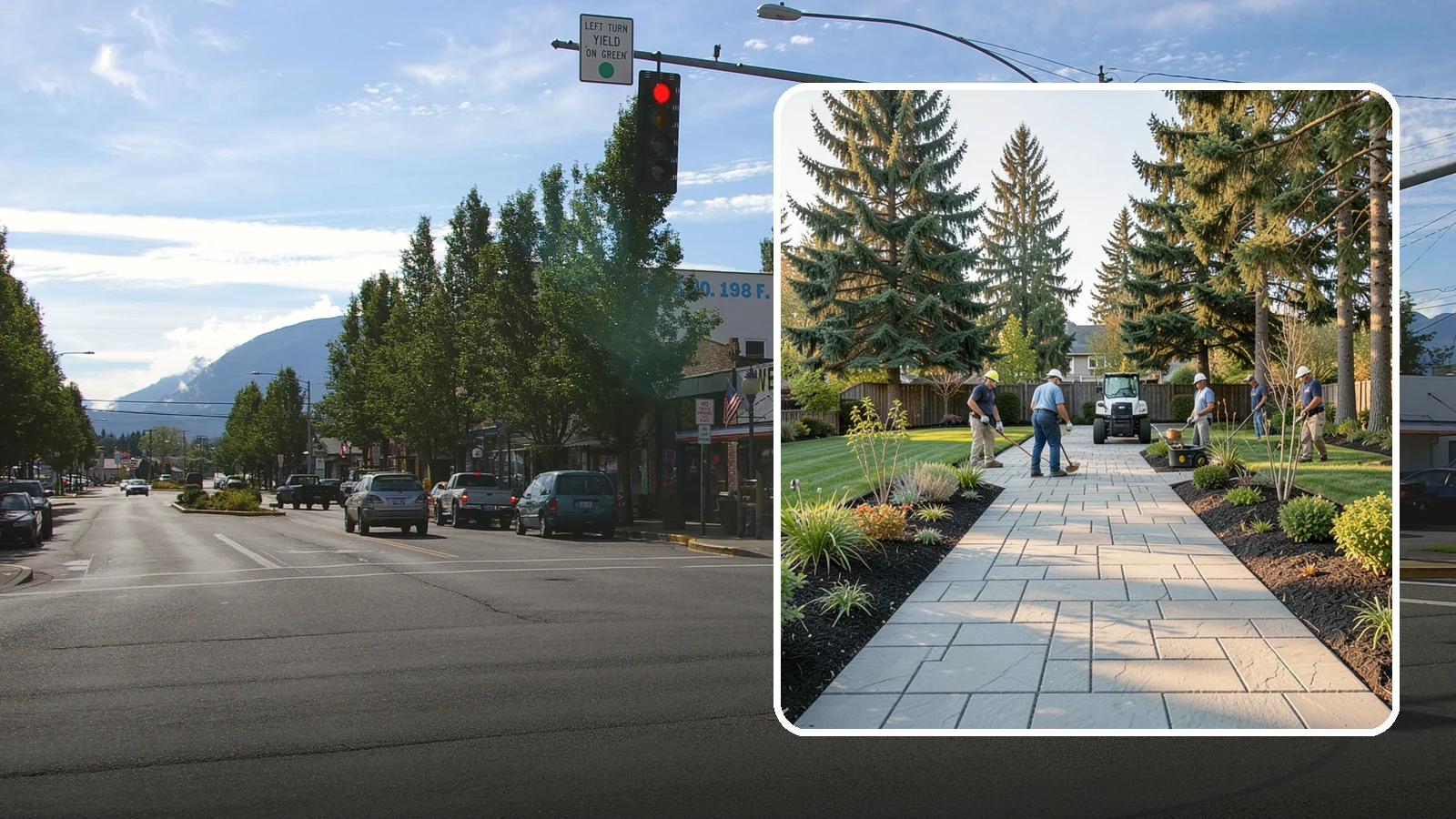 Walkway Installation in North Bend, King County, WA - Durable paver and stone walkways that connect your spaces with safe, attractive, low-maintenance paths.