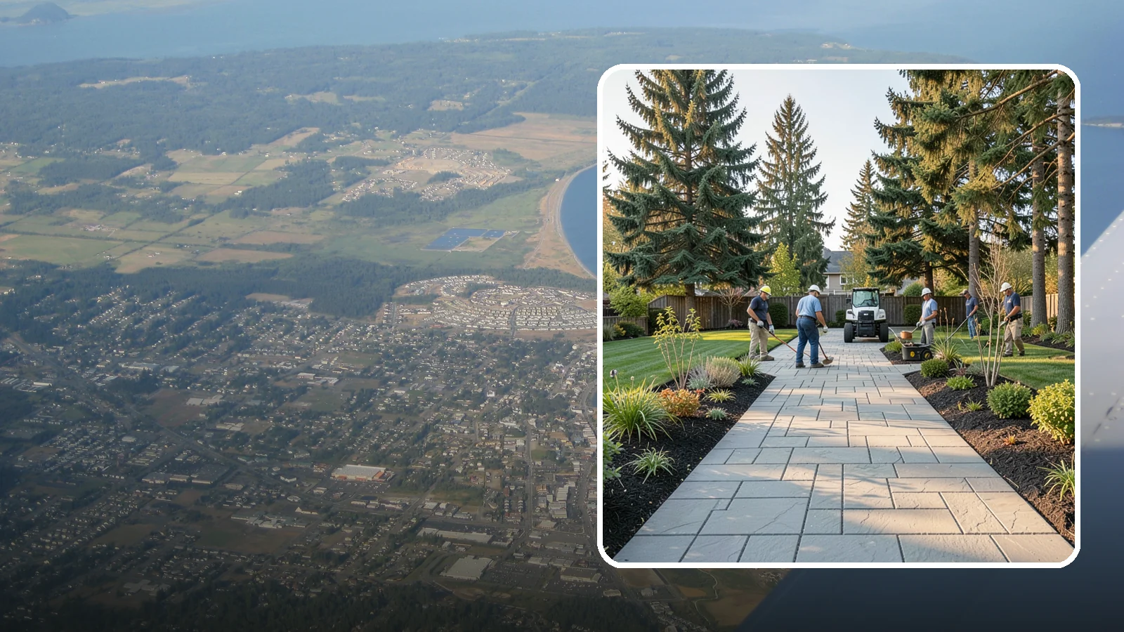 Walkway Installation in Oak Harbor, Island County, WA - Durable paver and stone walkways that connect your spaces with safe, attractive, low-maintenance paths.