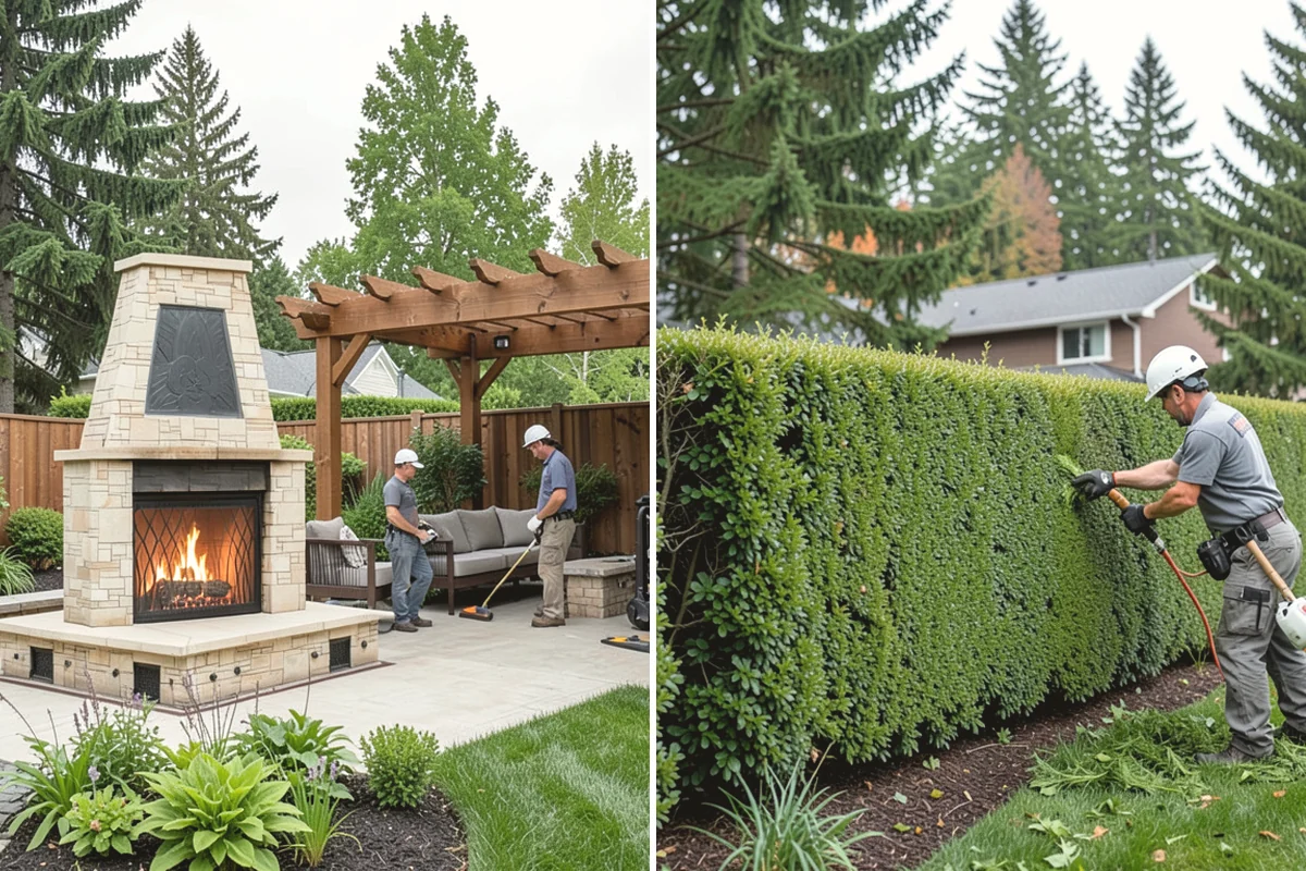 Walkway Installation in Oak Harbor, Island County, WA - Lay out the path and width
