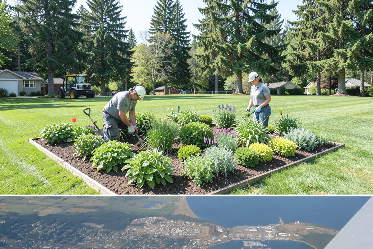 Walkway Installation in Oak Harbor, Island County, WA - Best installed spring through fall.