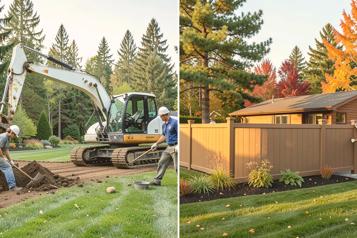Walkway Installation in Orting, Pierce County, WA - Lay out the path and width