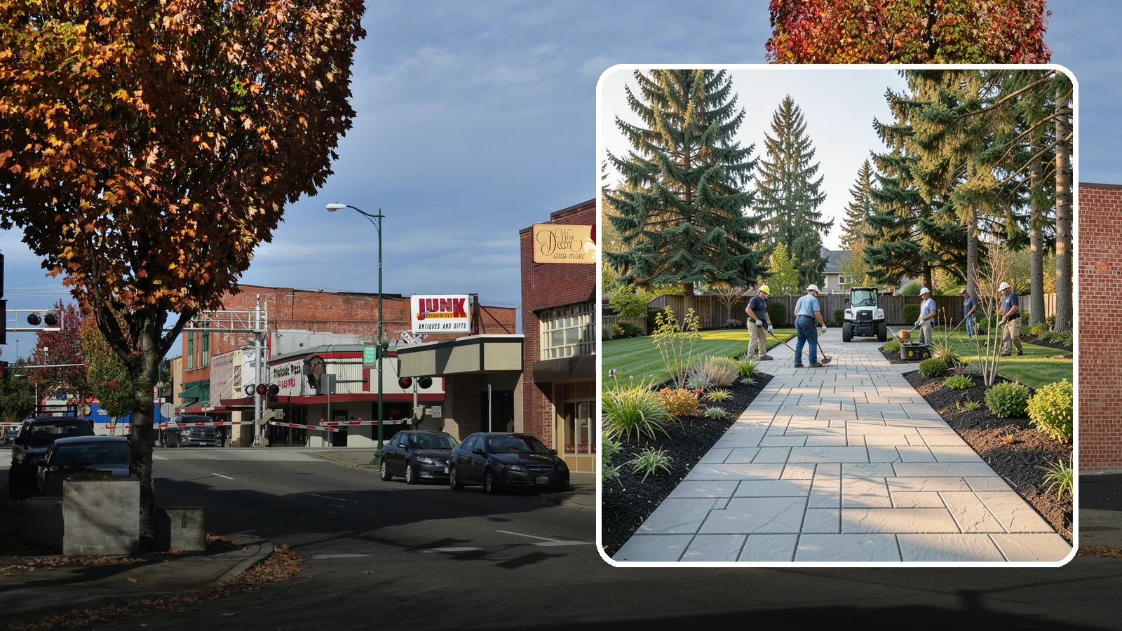 Walkway Installation in Puyallup, Pierce County, WA - Durable paver and stone walkways that connect your spaces with safe, attractive, low-maintenance paths.