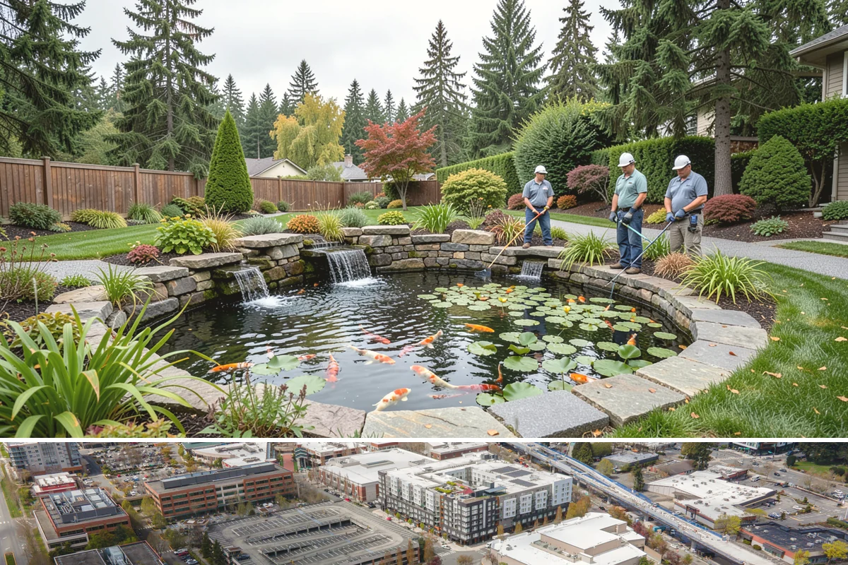Walkway Installation in Redmond, King County, WA - Best installed spring through fall.
