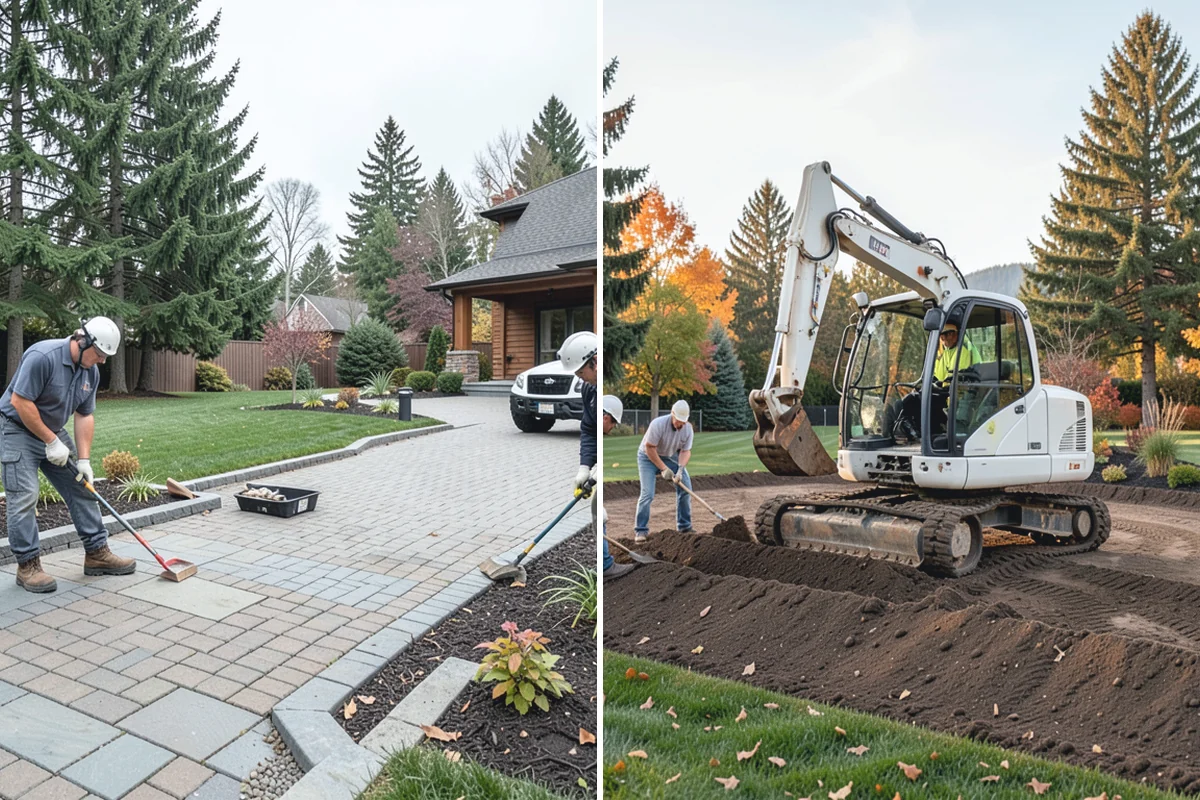 Walkway Installation in Renton, King County, WA - Lay out the path and width
