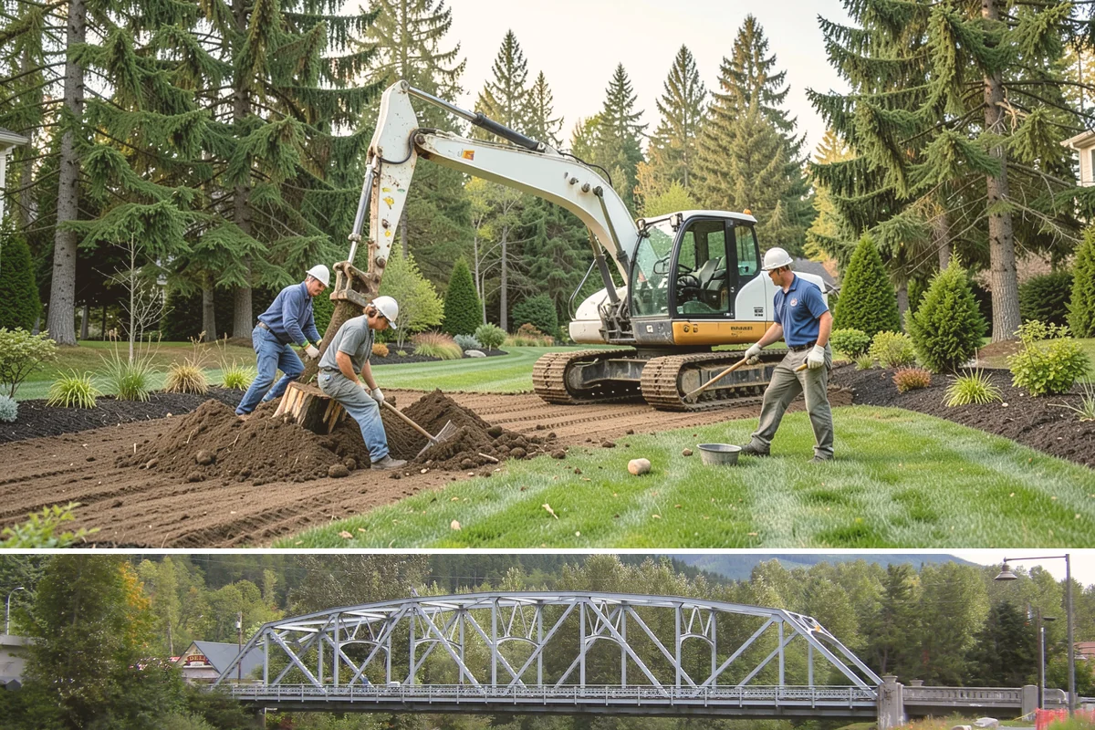 Walkway Installation in Skykomish, King County, WA - Best installed spring through fall.