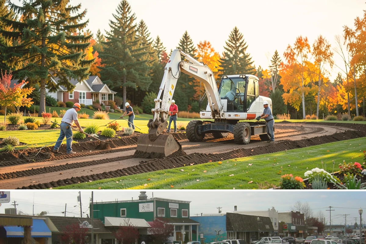 Walkway Installation in Stanwood, Snohomish County, WA - Best installed spring through fall.